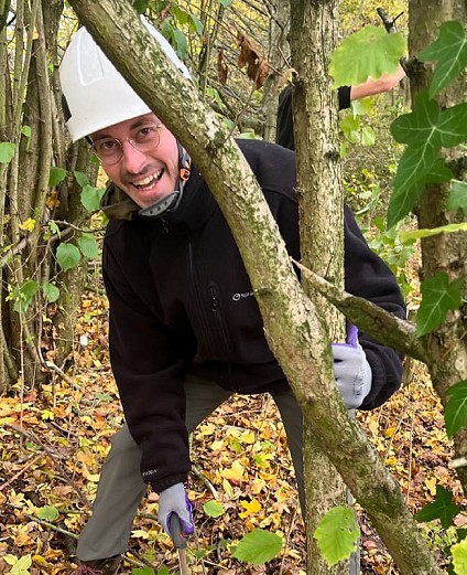 Allies joins Greening Wymondham for a volunteering day in Ketts Park