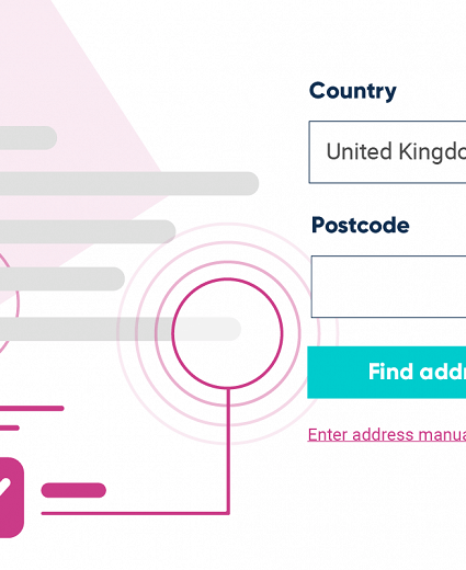 Postcode lookup UX