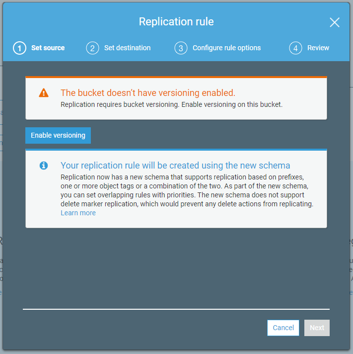 aws s3 copy between buckets different accounts