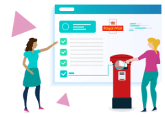 Royal Mail data products illustration